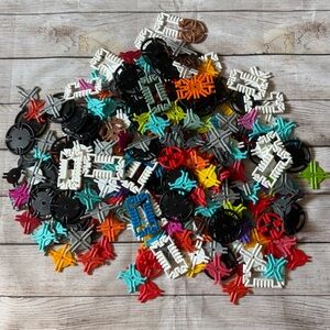 LOT 300 WENDY’S KIDS TOY SMART LINKS INTERLOCKING BUILDING PIECES EUC